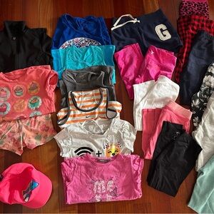 Colorful Girls Clothing Bundle Size 7/8